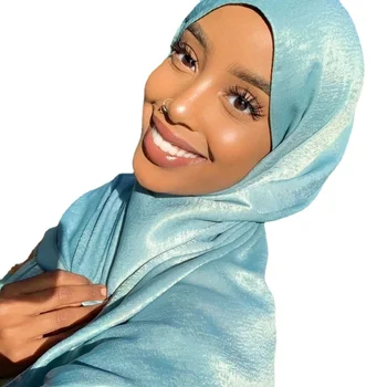 Femei de Iarnă Eșarfă Eșarfe Femeie Simplă Șal Eșarfă de Înaltă Calitate Ține de Cald Pluș Satin Sifon Hijab Esarfe Fular Femme