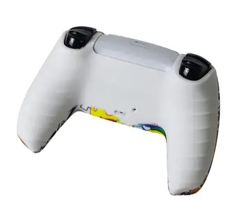Pentru PS5 Controler Silicon Moale Caz de Camuflaj Piele pentru Playstation5 Joystick Gamepad