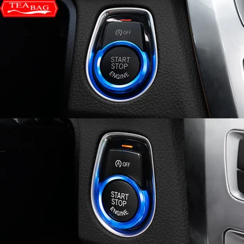 Un singur buton de Pornire Buton de Comutare Motor Masina a Înlocui Capacul pentru BMW 1 2 3 4 Seria X1 F48 F20 F21 F30 F32 F33 F34 F36 F45 F46