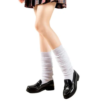 Femeile Nepriceput Șosete Anime JK Fata Vrac Cizme Încălzit de Picior Ciorapi Ciorapi Fată de Liceu Uniforma Lolita Cosplay Accesorii